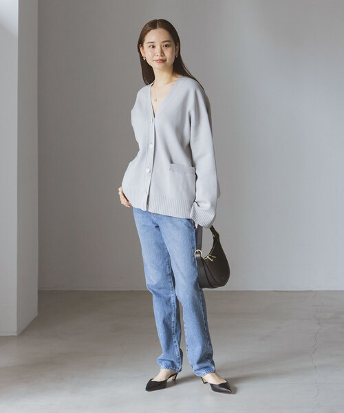 Noble（ノーブル）の「《追加》W編みオーバーカーデ（カーディガン