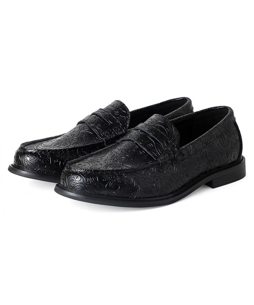 London Shoe Make（ロンドンシューメイク）の「ペイズリーエンボス