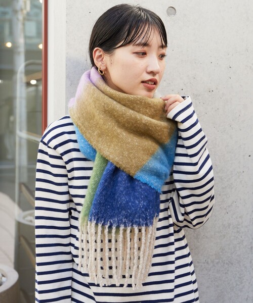 FREAK'S STORE（フリークスストア）の「限定展開 カラーラインマフラー