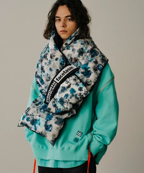 FACETASM（ファセッタズム）の「MA-1 DOWN MUFFER（マフラー）」 - WEAR