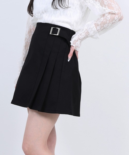 PUNYUS（プニュズ）の「サイドプリーツミニスカート（スカート）」 - WEAR