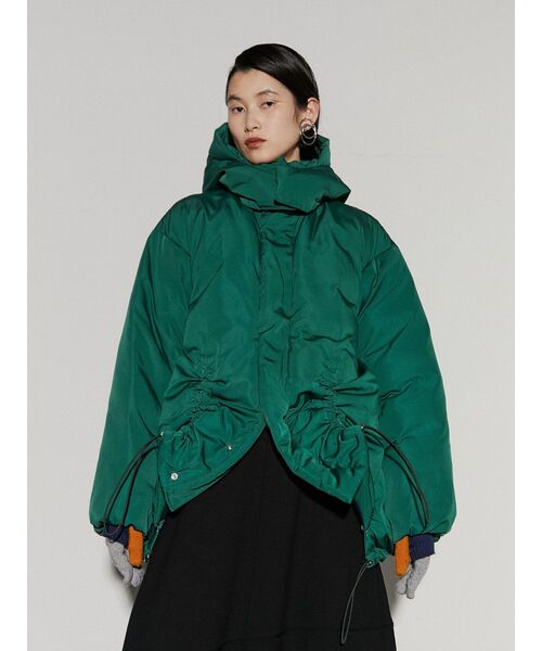 UN3D.（アンスリード）の「GATHER MDL DOWN JK / ギャザーミドルダウン