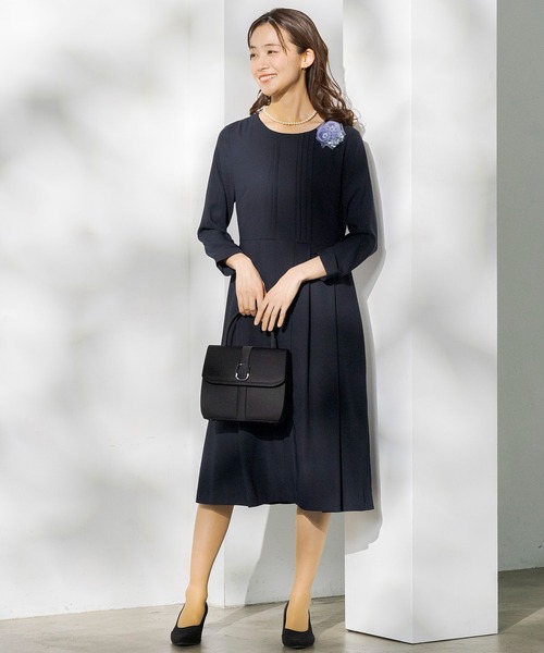 セール】≪セレモニー(卒入学式）対応 ♪≫フォーマルフレアワンピース