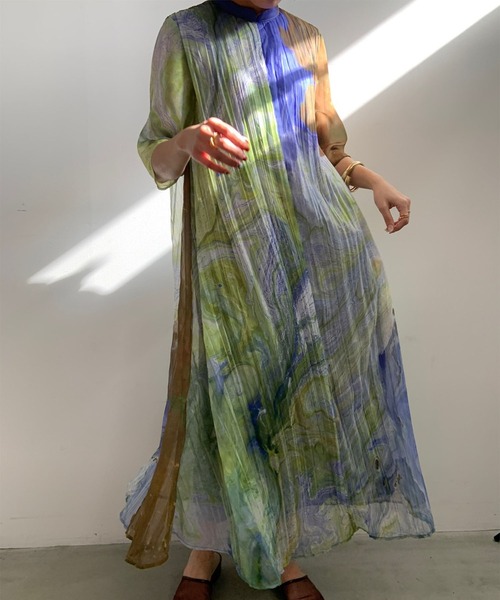 Ameri（アメリ）の「MEDI ERIN WRINKLE DRESS（ワンピース）」 - WEAR