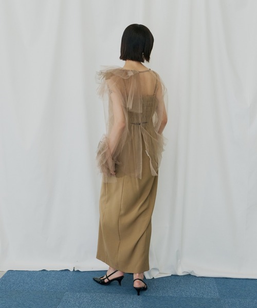 セール】ブルーミングチュールドレス / blooming tulle dress（ドレス