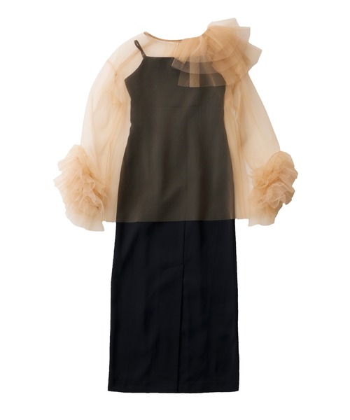 セール】ブルーミングチュールドレス / blooming tulle dress（ドレス