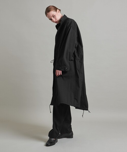 LOEFF（ロエフ）の「＜LOEFF＞OX スタンドカラー ミリタリーコート