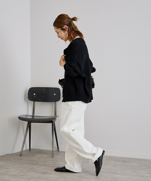 FRAMeWORK（フレームワーク）の「2WAY金ボタンカーディガン