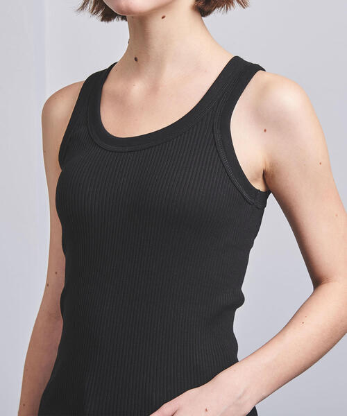 HYKE（ハイク）の「＜HYKE（ハイク）＞リブ タンクトップ