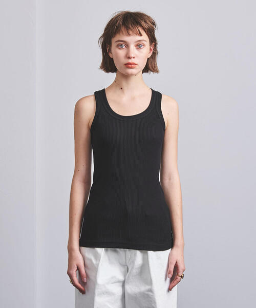 HYKE（ハイク）の「＜HYKE（ハイク）＞リブ タンクトップ