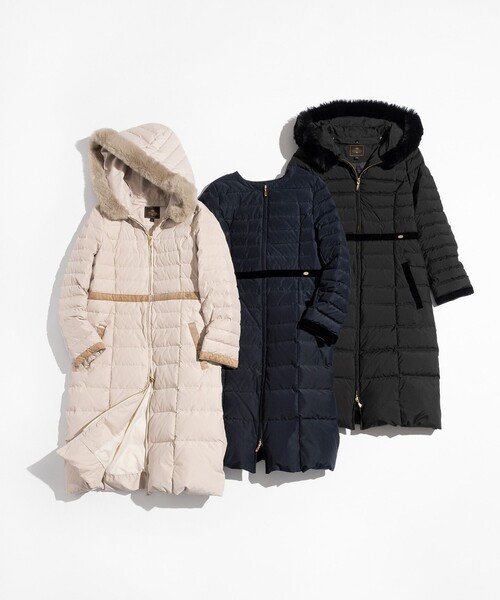 HEART SHOT ロングダウンコート（ダウンジャケット/コート）｜TOCCA