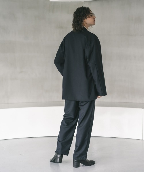 セール】ニュアンスカラーダブルセットアップ オーバーサイズ