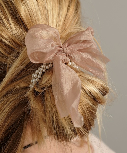 セール】パールソフトリボンヘアゴム（ヘアゴム）｜ZAKKA-BOX（ザッカ