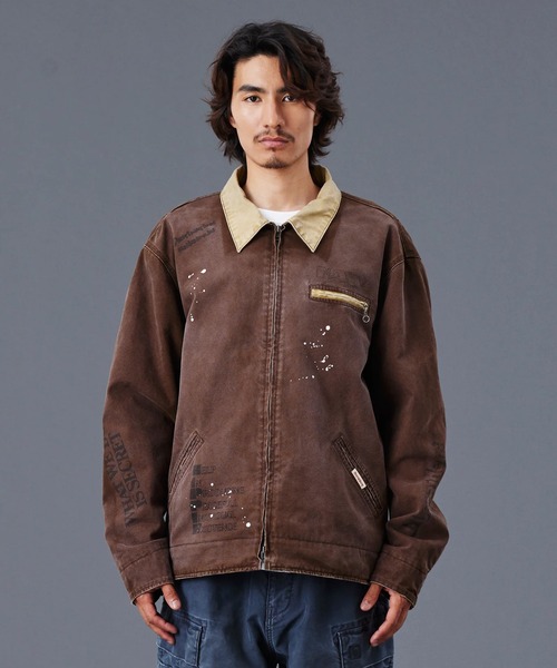 セール】Liberaiders/リベレイダース GARMENT DYED WORK JACKET