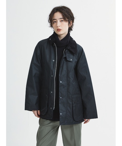 Barbour Bedale SL ノンワックス 別注 黒 ビデイル 36 Barbour