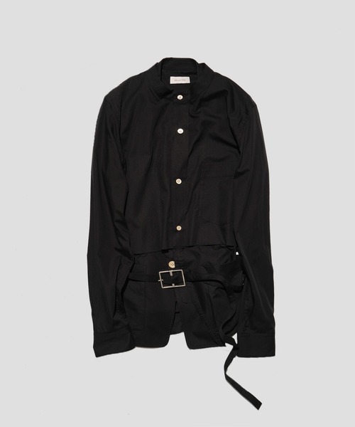 BED J.W. FORD/ベットフォード】 Layered Vest Shirts inside