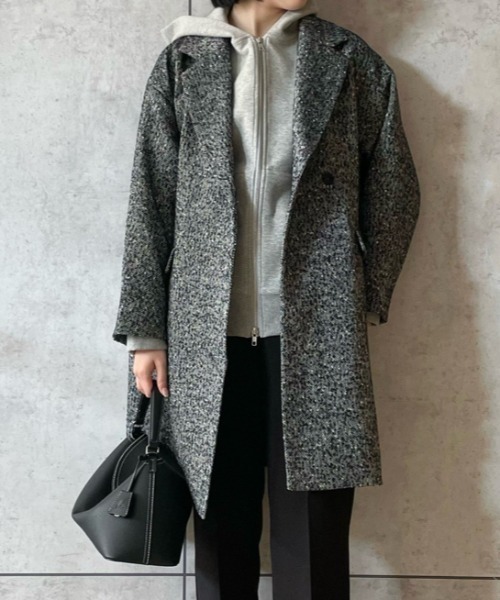 Mila Owen（ミラオーウェン）の「コクーンシルエットチェスターコート