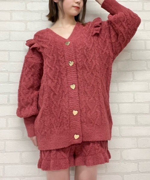 gelato pique（ジェラートピケ）の「【sweet】ハートアランフリル