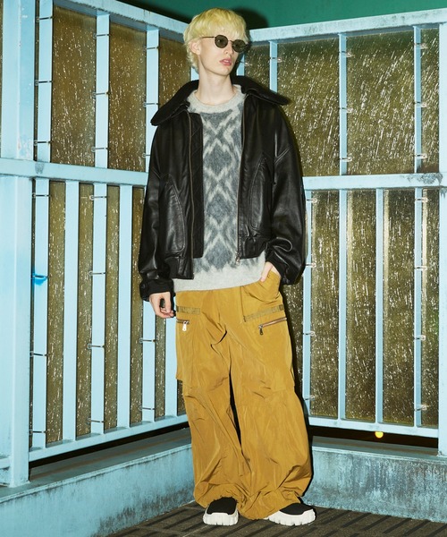 UNISEX》Sheep Leather Mouton G-1 Flight Jacket/シープレザー