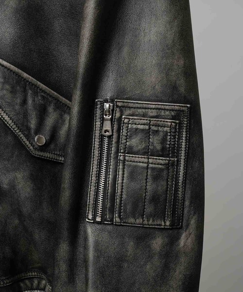 UNISEX》Sheep Leather Mouton G-1 Flight Jacket/シープレザー