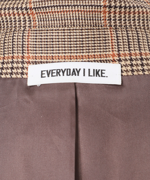 Essential ジャケット(CHECK)（テーラードジャケット）｜Deuxieme