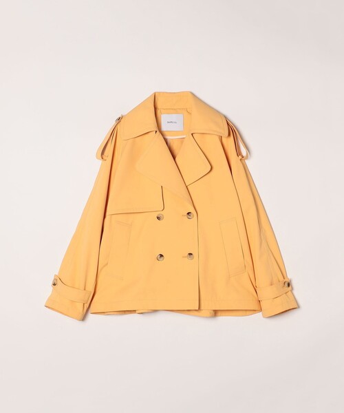 セール】SHIPS any: 〈洗濯機可能〉ショート トレンチ コート