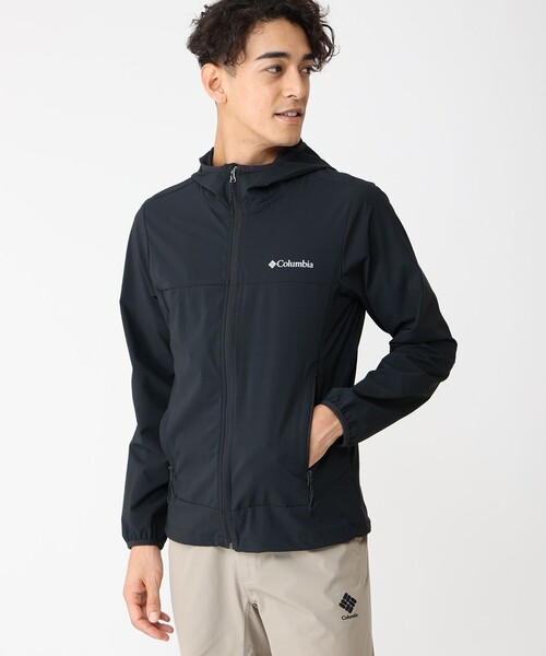 撥水 ストレッチ Columbia／メンズ ヘザーキャニオンII フーデッド