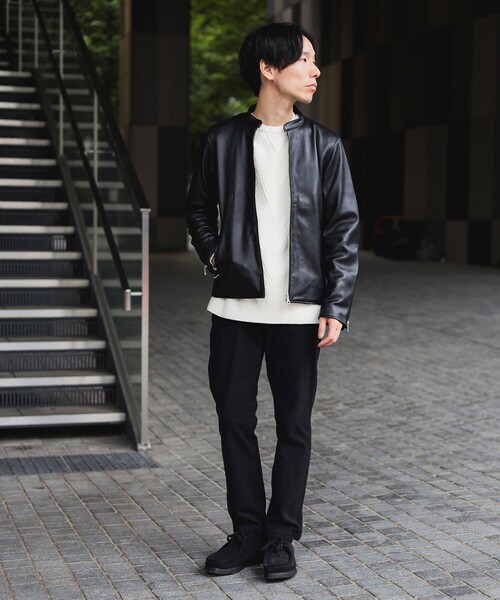 BEAMS HEART（ビームスハート）の「リアルレザー シングルライダース