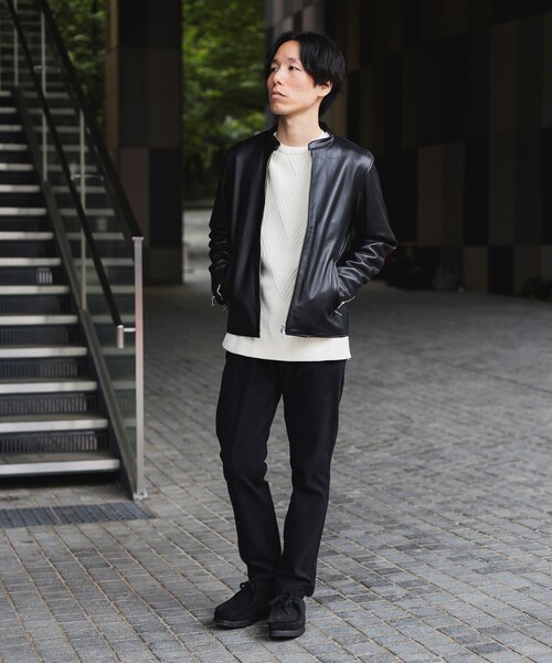 BEAMS HEART（ビームスハート）の「リアルレザー シングルライダース