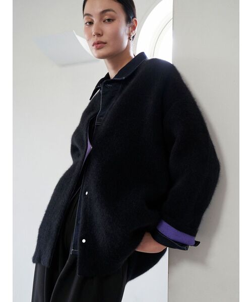 CNラクーンミックスダブルカーディガン（カーディガン/ボレロ