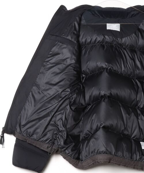 セール】NB GREY カラーブロックダウンジャケット（ダウンジャケット