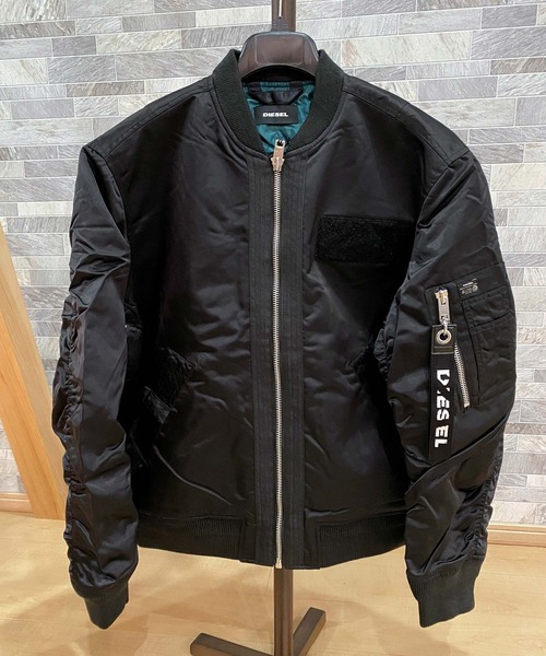 DIESEL（ディーゼル）の「ミリタリー MA-1 ブルゾン ボンバー