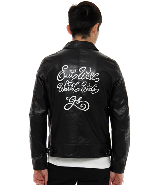 GB SKINS（ジービースキンズ）の「シングルレザーライダース