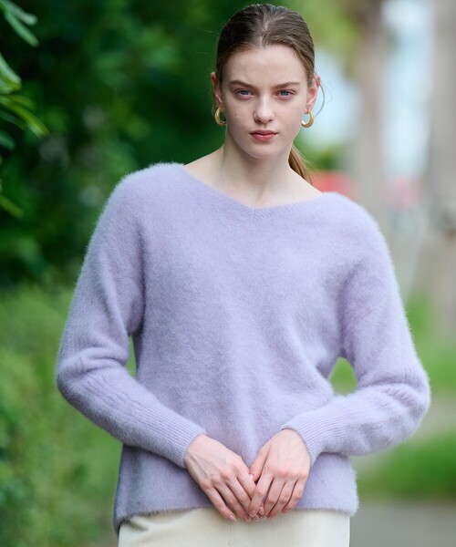 DRESSTERIOR（ドレステリア）の「◇カシミヤブレンドFOXニットプル