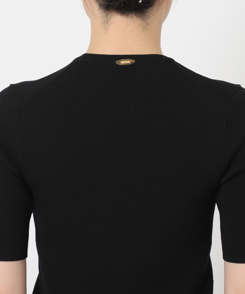 DINER B RIB クルーネックプルオーバー（ニット/セーター）｜Deuxieme