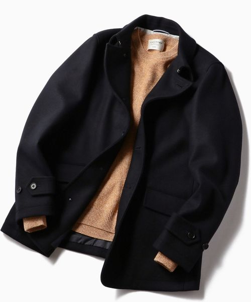 SHIPS（シップス）の「SC: HAMILTON LAMBSWOOL メルトン シングル P