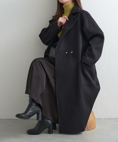 Lui's（ルイス）の「ハイクオリティ メルトンオーバーコート