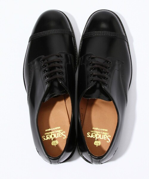 SANDERS ポリッシュドレザー キャップトゥシューズ（その他シューズ