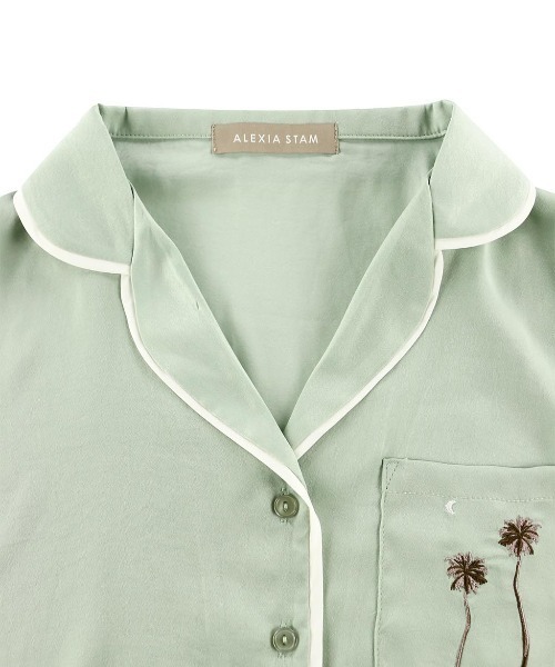 ALEXIA STAM（アリシアスタン）の「Palm Tree Pajama Set /パーム