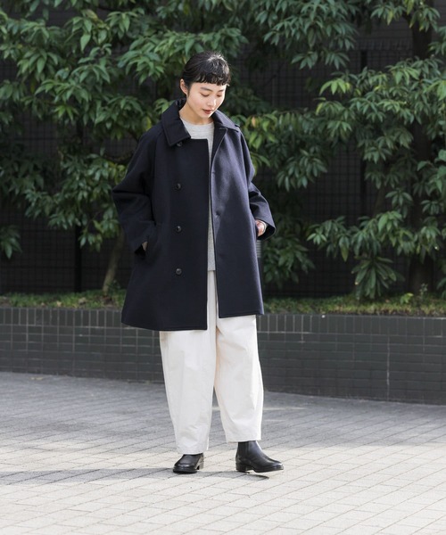かぐれ（カグレ）の「ウールシングルPコート（ピーコート）」 - WEAR