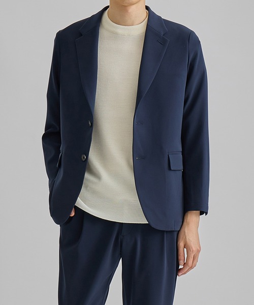 STUDIOUS × UNITED TOKYO】UT DOUBLE CLOTH 2B JACKET｜ウォッシャブル