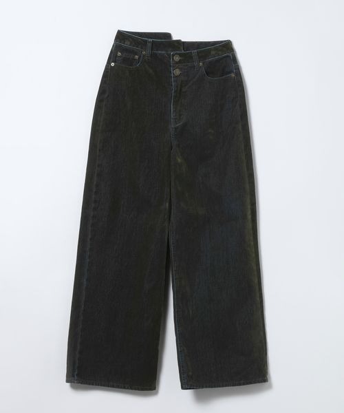 フロッキーワイドデニム/634876（デニムパンツ）｜JEANASIS