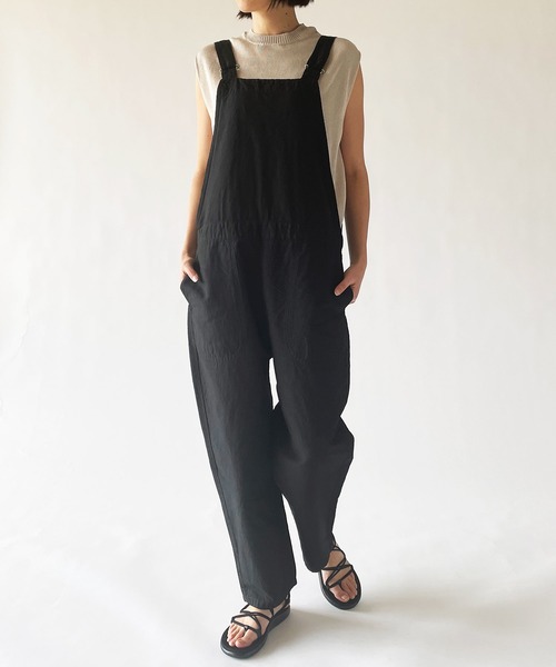 DANTON（ダントン）の「DANTON | コットンリネン サロペットパンツ