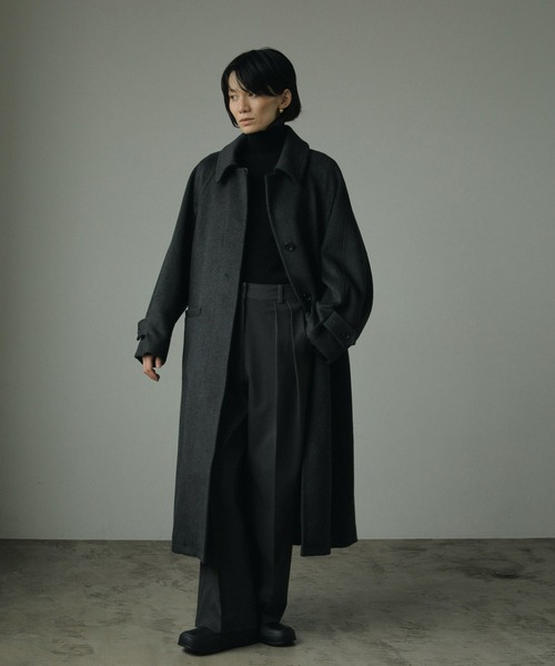 anuke（アンヌーク）の「Wool Soutiencollar Coat（ステンカラーコート