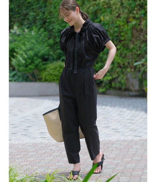 CADUNE カデュネ半袖オールインワン