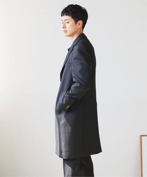 ウール ギャバジン チェスター コート（チェスターコート）｜EDIFICE