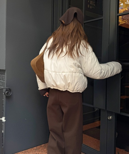 CANAL JEAN（キャナルジーン）の「Lakey Park 配色パファーショート