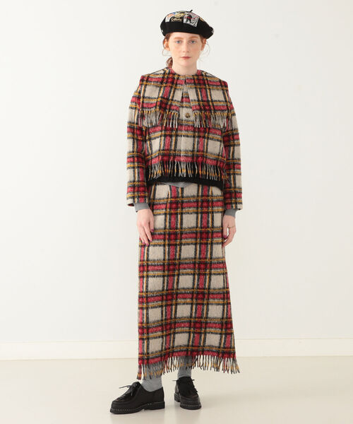 BEAMS BOY（ビームスボーイ）の「BEAMS BOY / フリンジ デタッチカラー