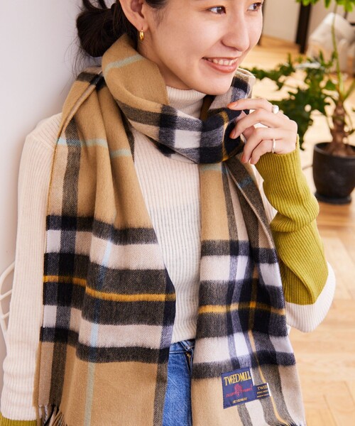Aresense（アーセンス）の「TWEEDMILL/ツイードミル Lambs wool 48*190