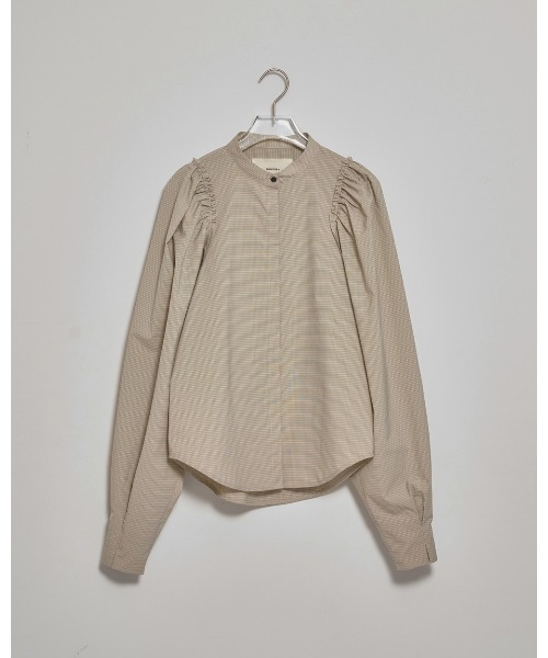 Puffshoulder Check Blouse（シャツ/ブラウス）｜TODAYFUL（トゥデイ